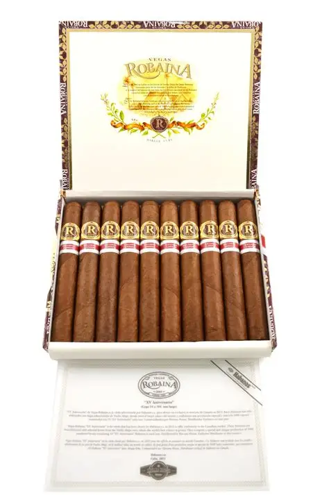 Vegas Robaina Edicion Regional Canada Regional Edition Series XV Aniversario