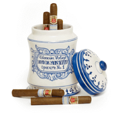 Coleccion Vintage Hoyo de Monterrey Epicure No.1  2014年好友逍遙1號 青花瓷罐