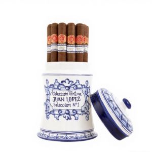 Coleccion Vintage Juan Lopez Seleccion No.1  2021年胡安1號 青花瓷罐