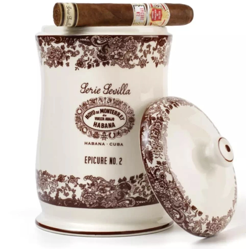 Serie Sevilla Hoyo de Monterrey Epicure Epicure no.2  2024年好友逍遙2號 陶瓷罐